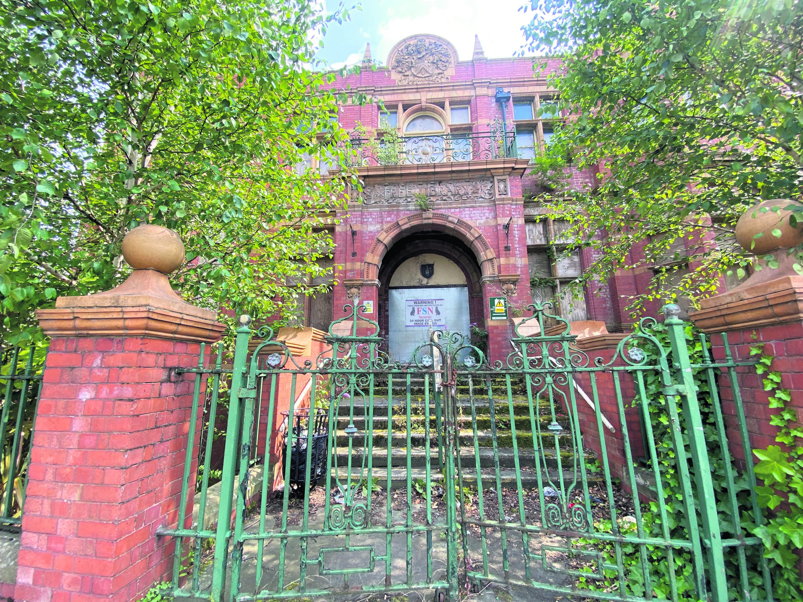 Former library booked in for sale Tameside Correspondent