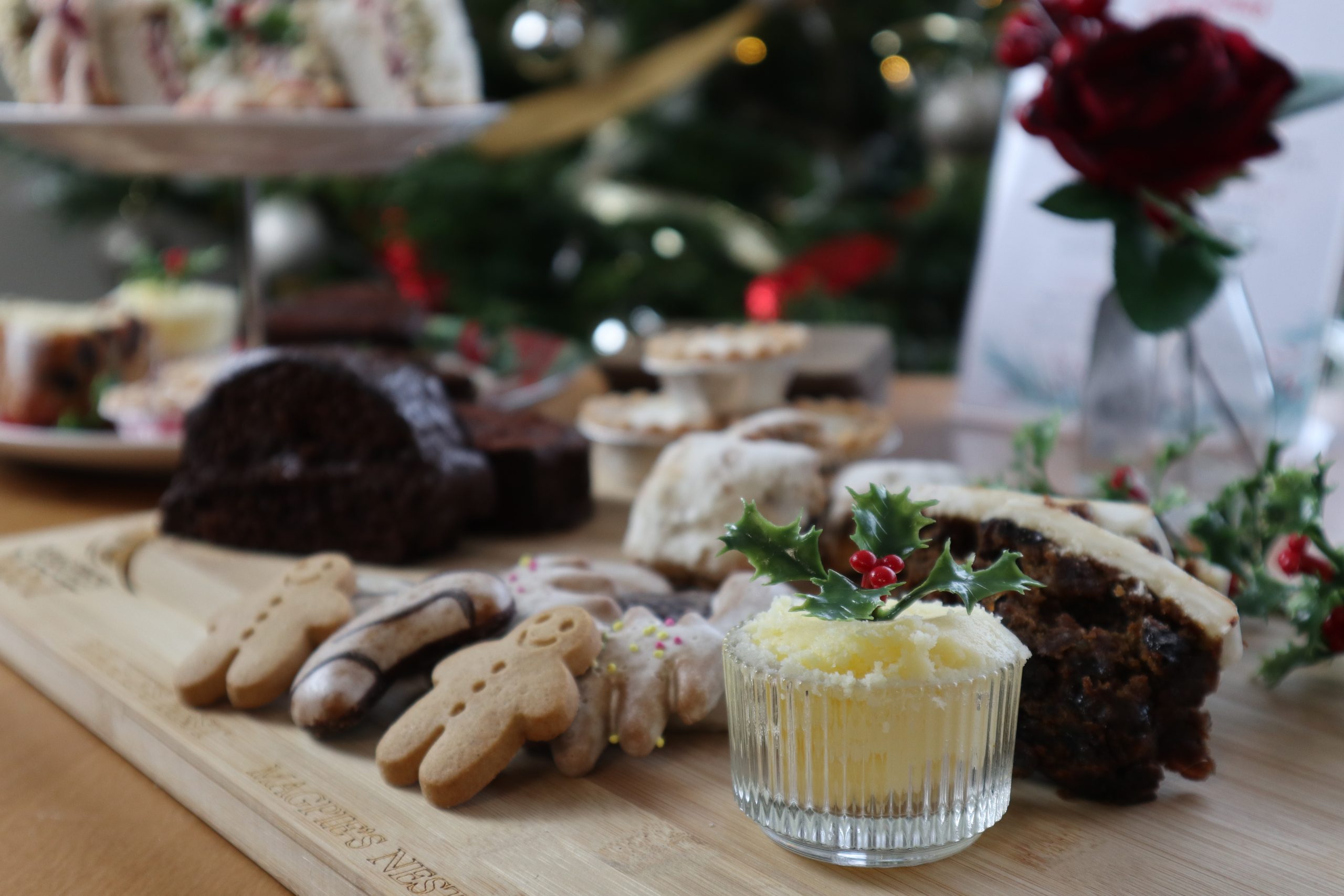 The sharing pudding board at Magpies Nest, Stalybridge
