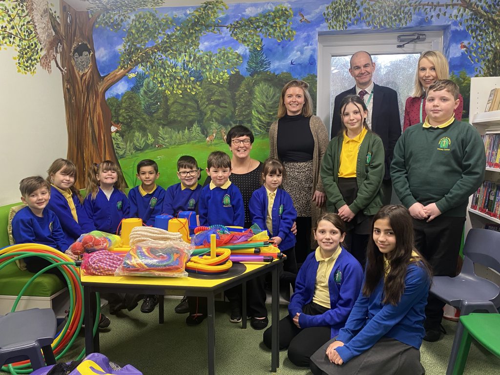 Hurst Knoll Primary school with GTD healthcare