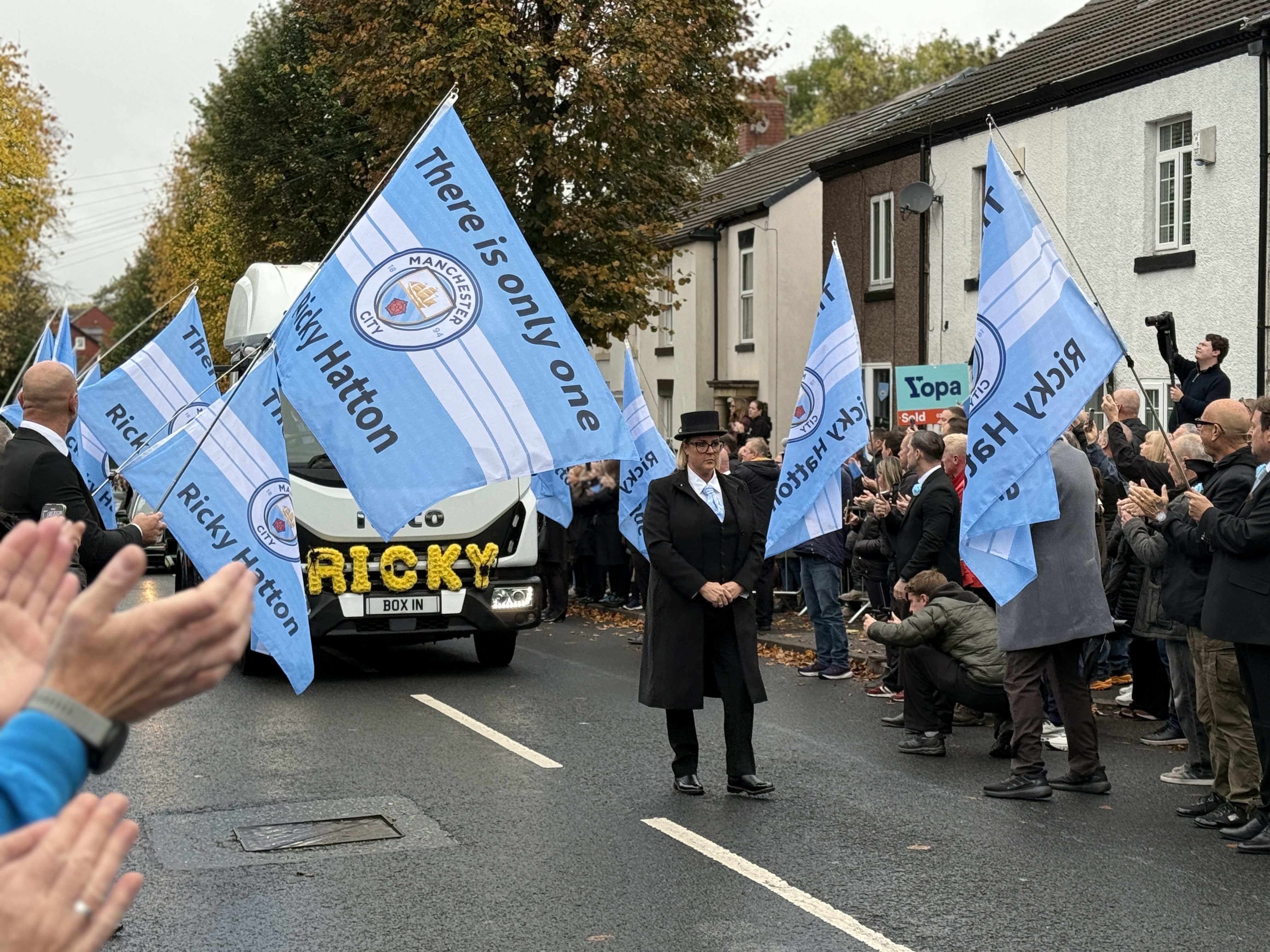 Ricky Hatton funeral