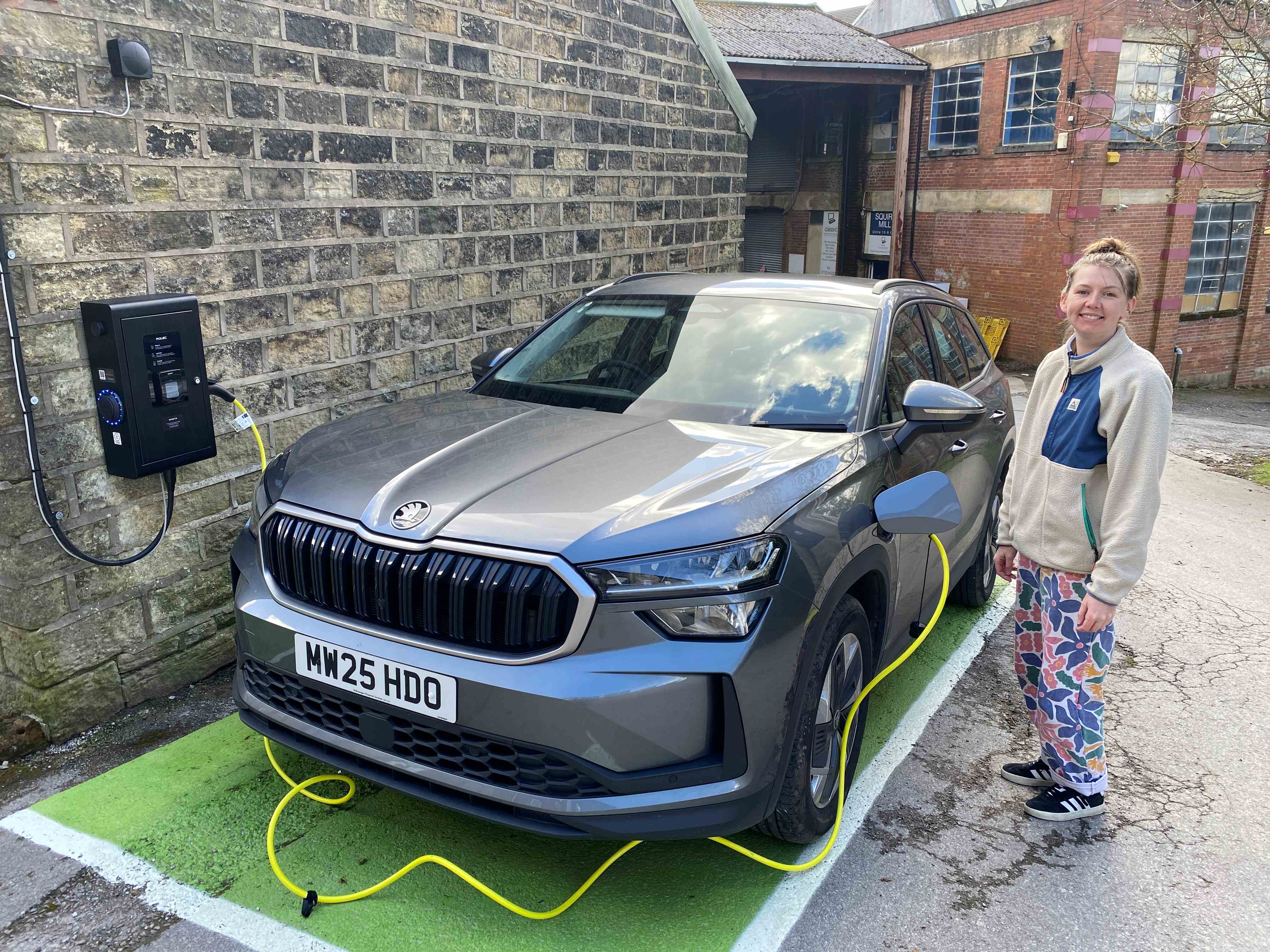 How Mossley’s first public electric vehicle charger supports the community