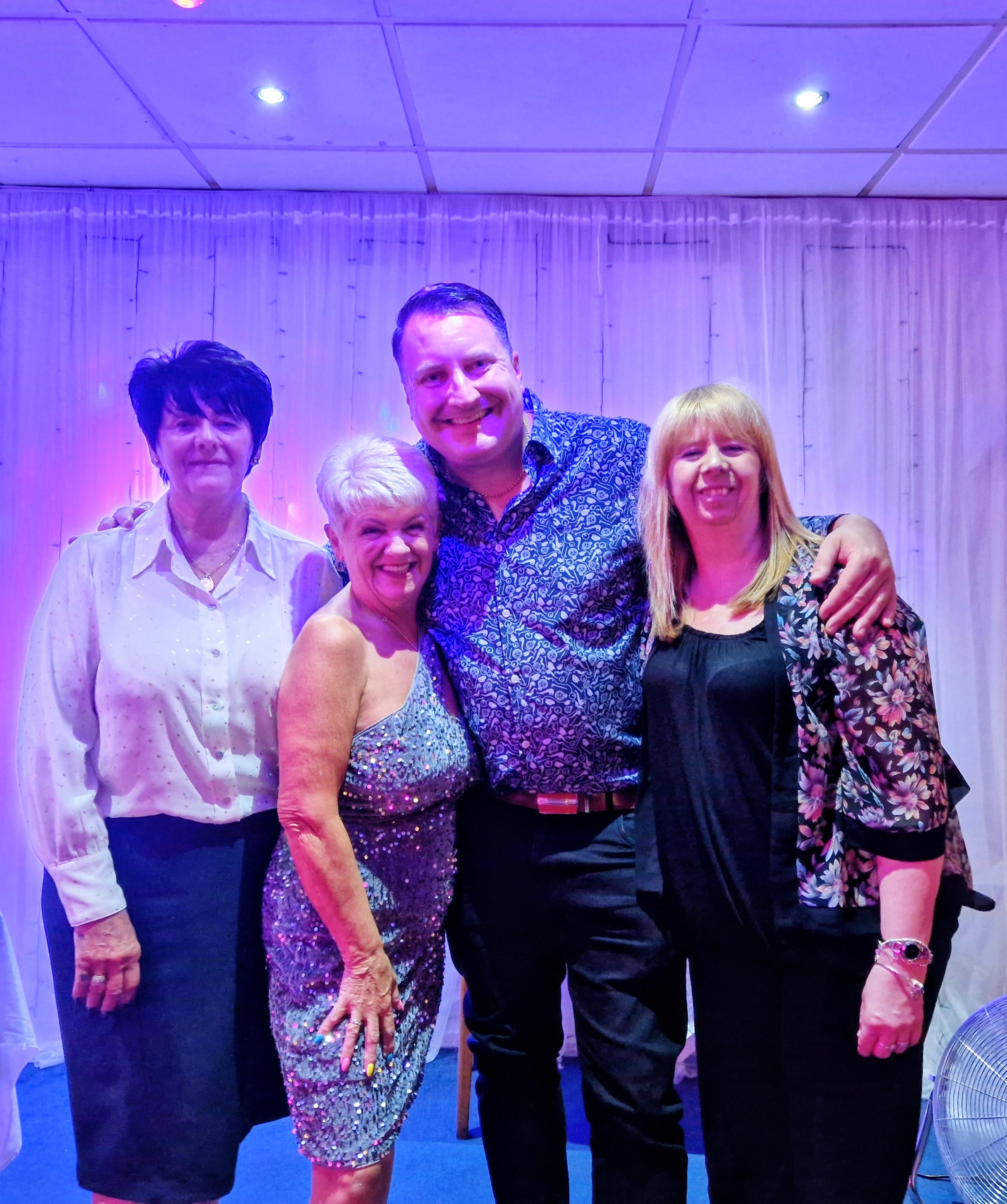 Club members were treated to an energetic performance from the singer, affectionately known as 'Little Miss Dynamite'