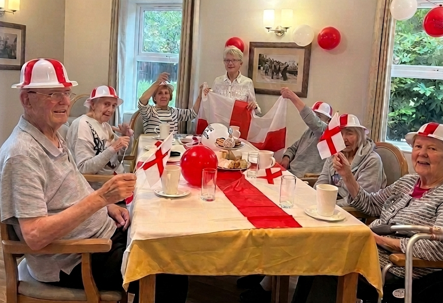 Hatton Grange residents are behind England's bid to win the men's World Cup