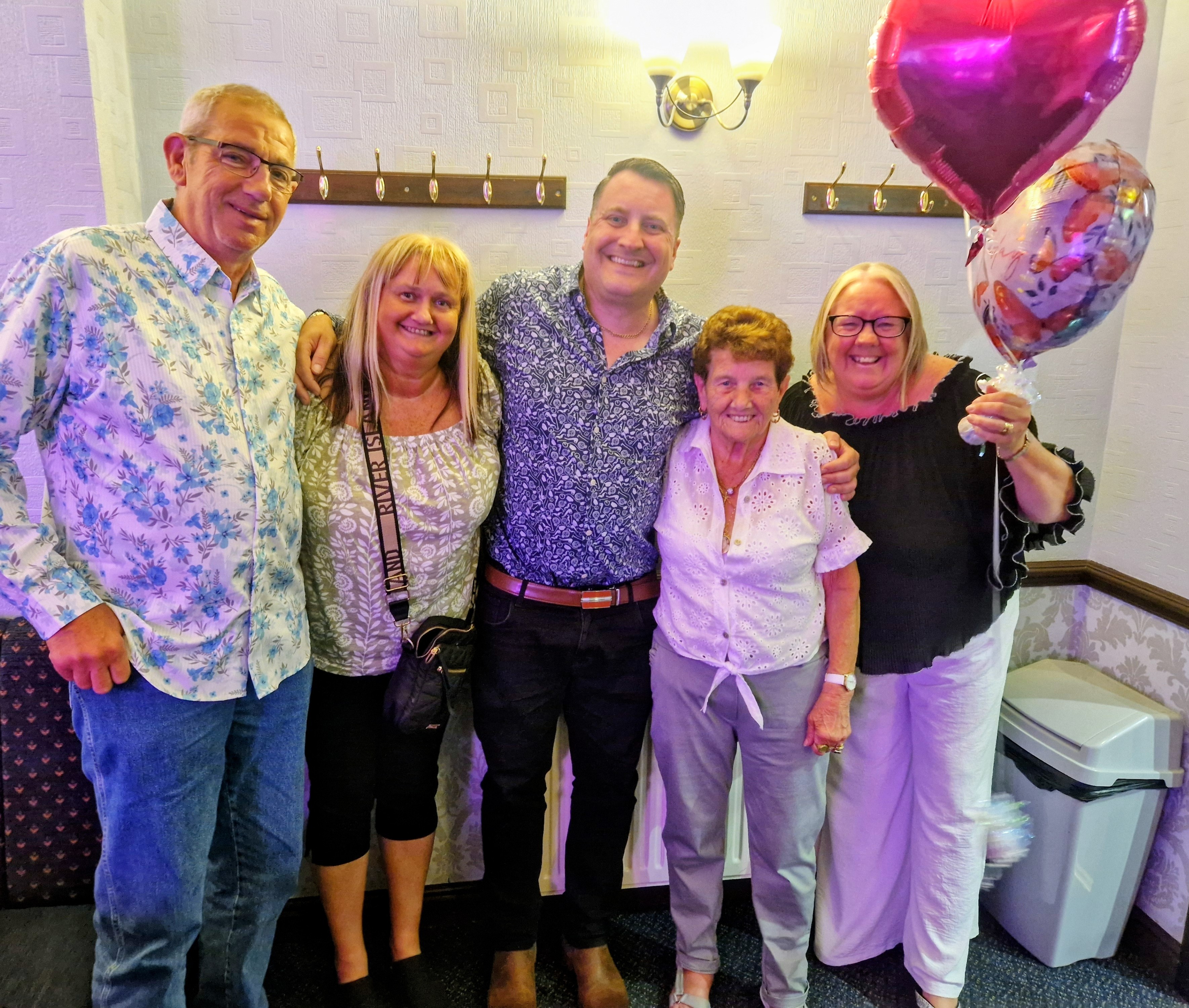 The successful evening was organised by the team at Stanley Square Conservative Club