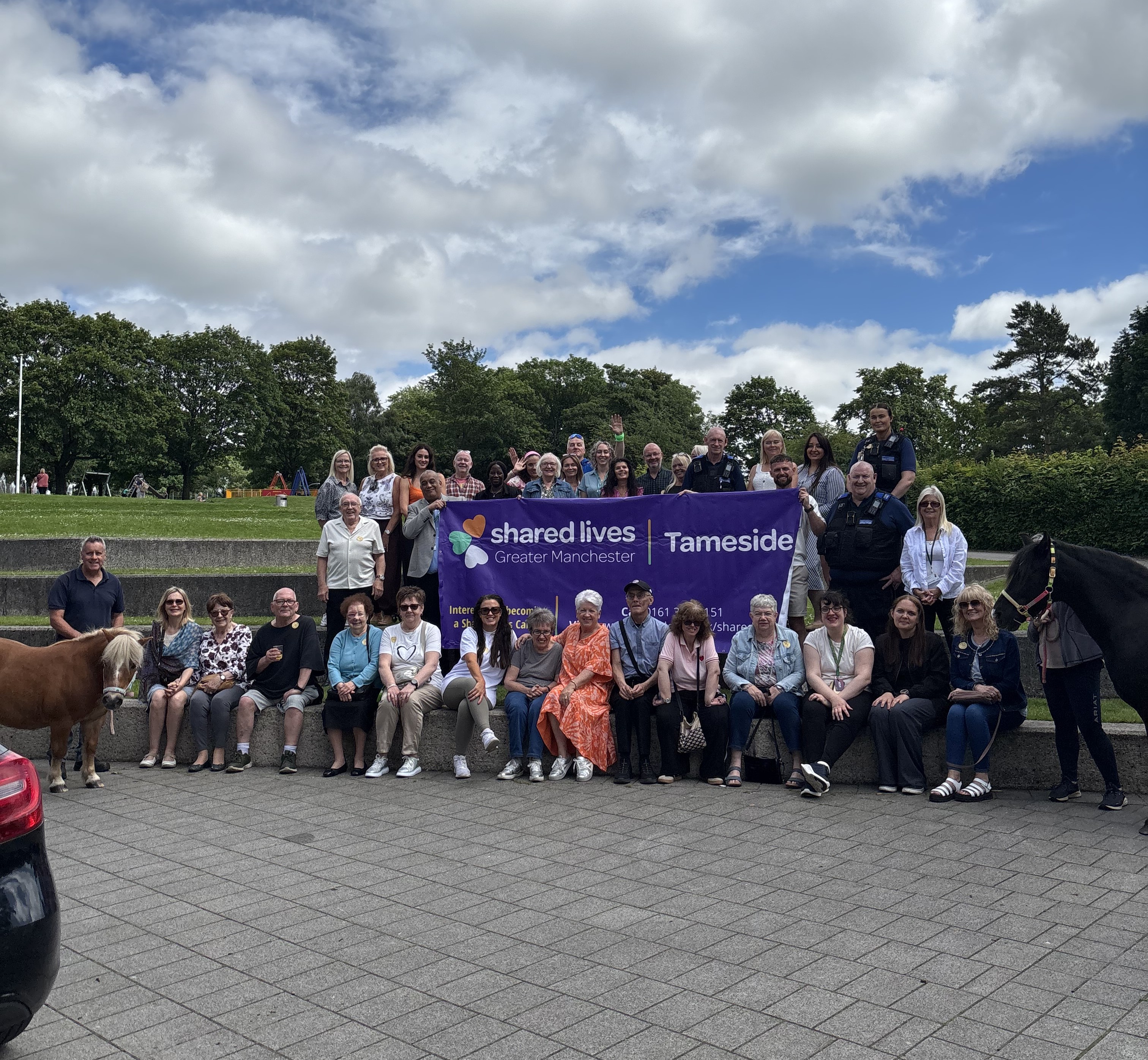 The vibrant event brought Tameside’s Shared Lives community together