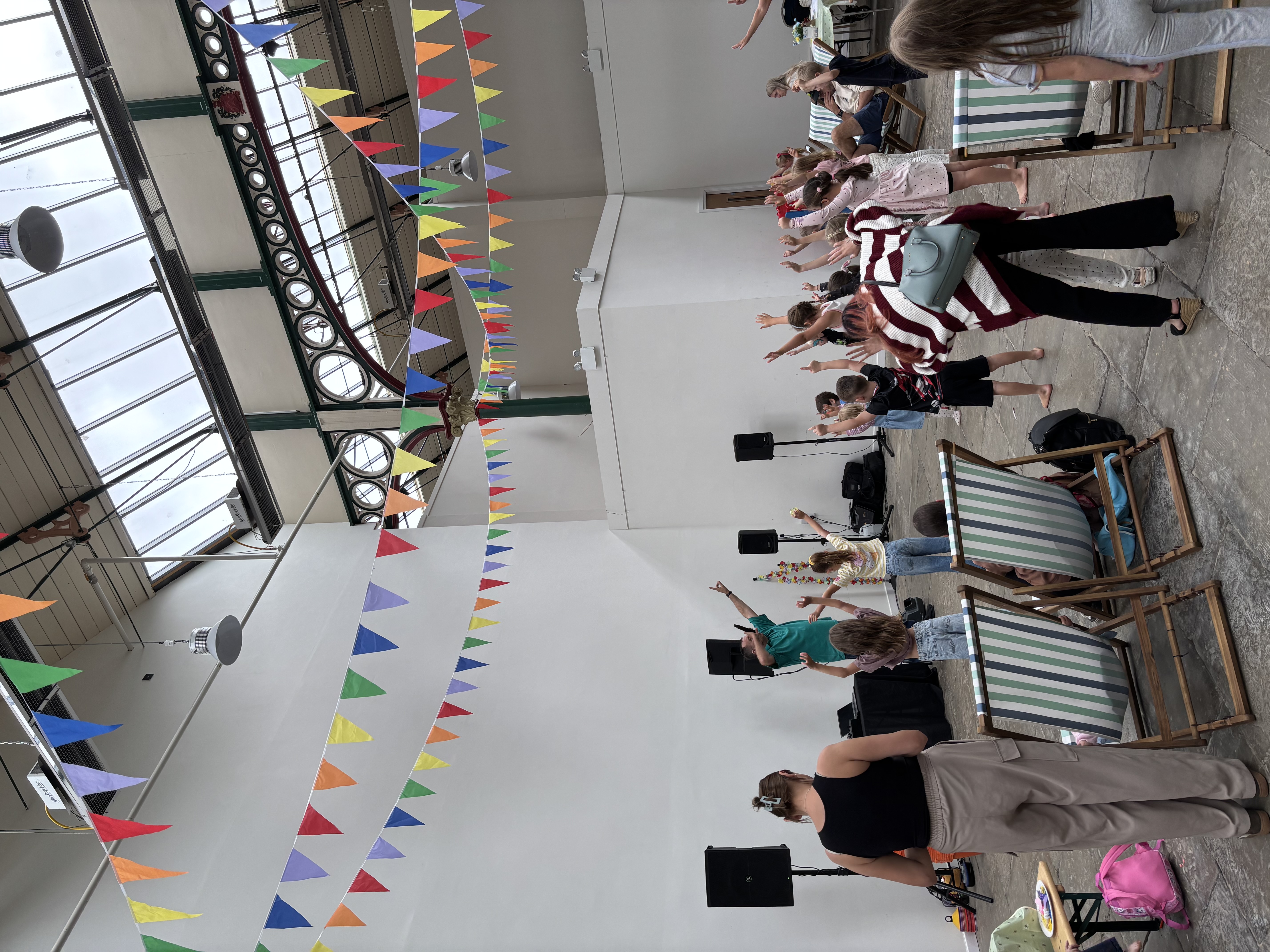Summer fun in Stalybridge's Victoria Market Hall